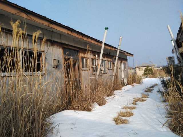 潟上市成田アパート 外観