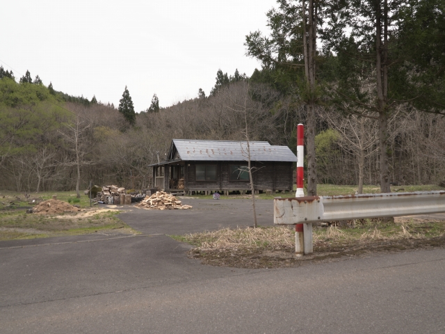 廃村 西目町鰍沢 廃屋