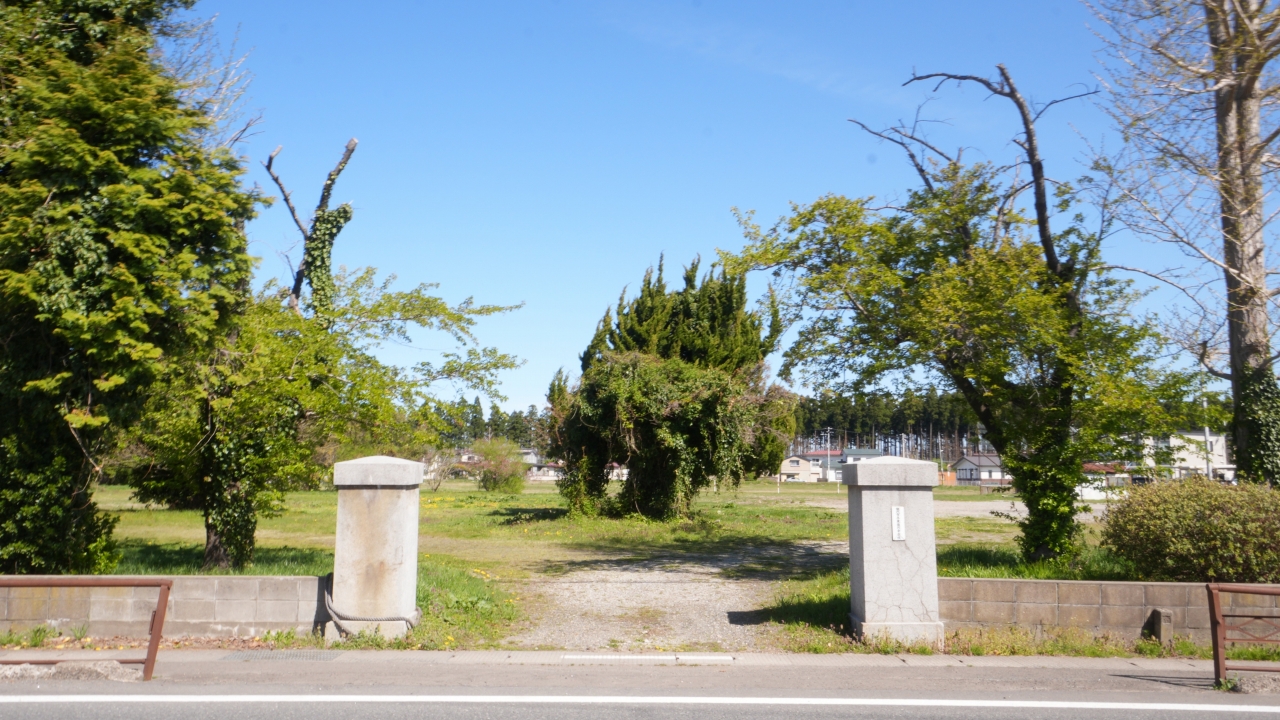 能代市立東能代中学校 ～揺れる再開発跡地～