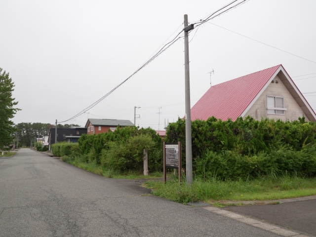 旧大潟村入植予定者観覧用農家住宅 入口